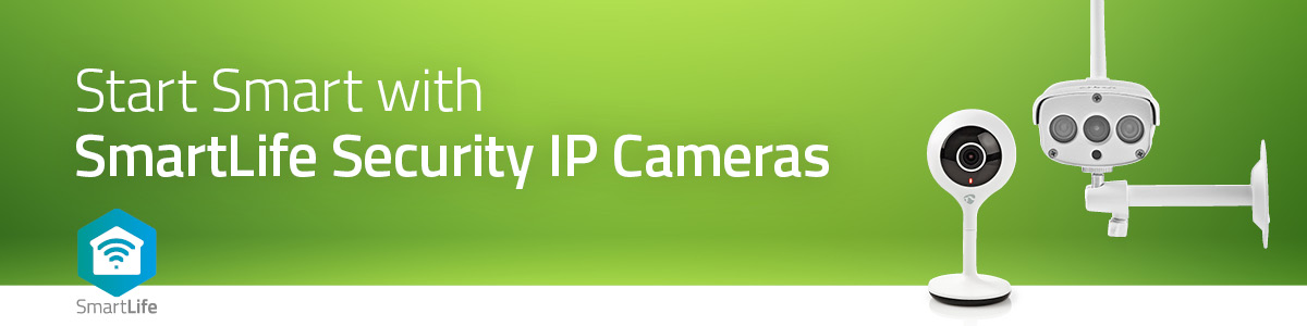 Start Smart Security with Nedis® IP Cameras
