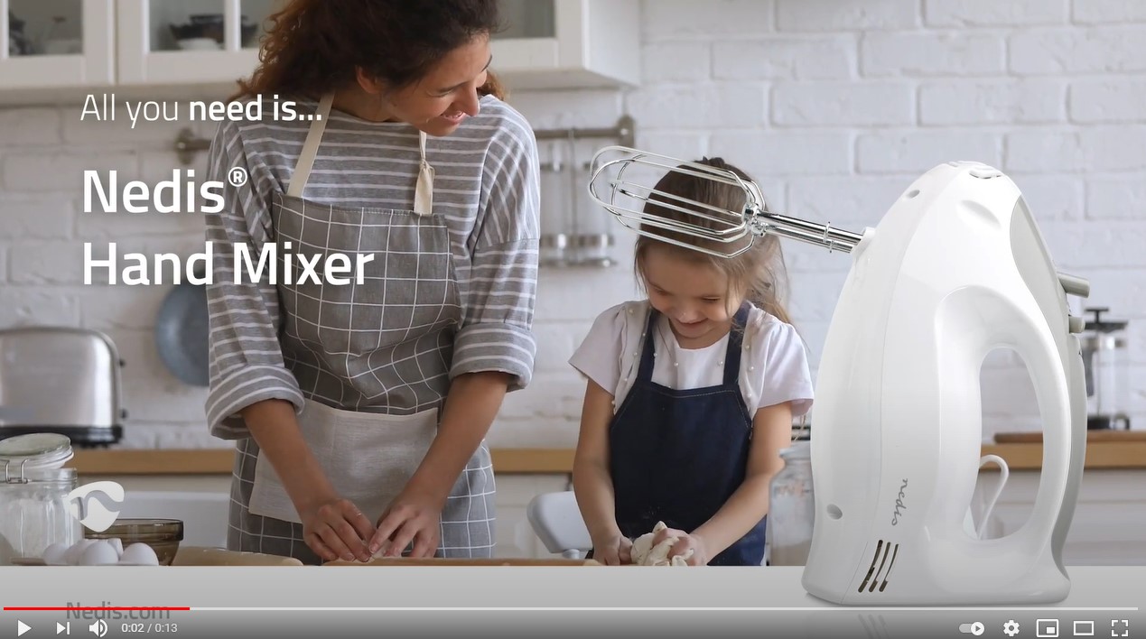 Nedis Hand Mixer USP Video