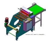 Adhesive Tape and PVC Film Lamination Cutting Machine with Conveyor belt